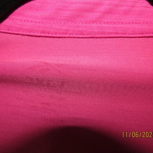 Men's 3XLT Reebok Speedwick Pink Polo Shirt - Picture 4 of 4